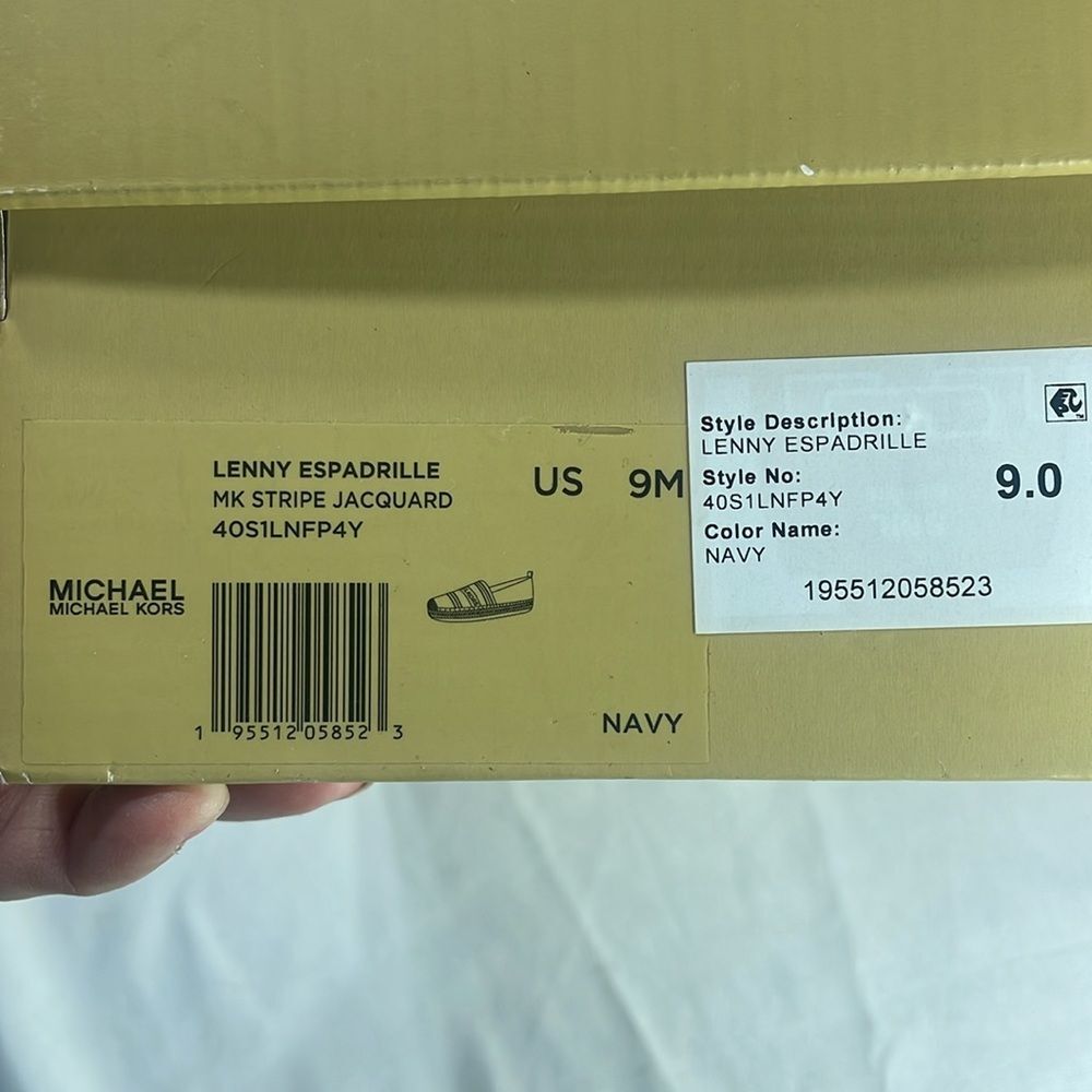 Michael‎ Kors Lenny Espadrille Canvas and leather size 9 - Picture 9 of 10